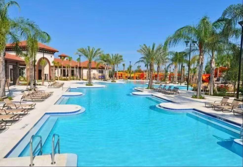 Family Retreat - Double Rms Or King Rms Shared Bath - Luxury Club-Pool Spa-Near Disney Parks With Wifi دافِنبورت المظهر الخارجي الصورة