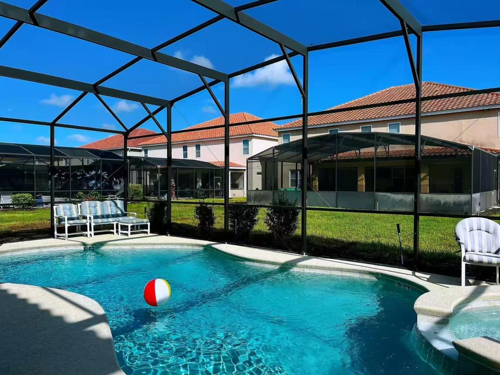 Family Retreat - Double Rms Or King Rms Shared Bath - Luxury Club-Pool Spa-Near Disney Parks With Wifi دافِنبورت المظهر الخارجي الصورة